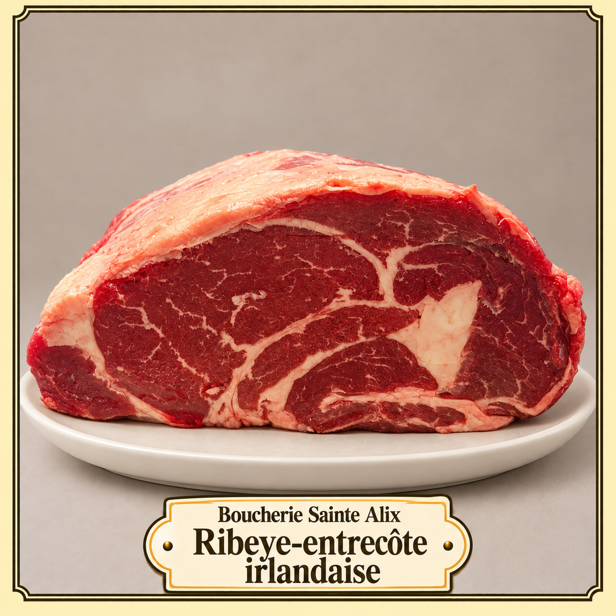 Ribeye-entrecôte irlandaise