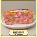 Presskop met augurken