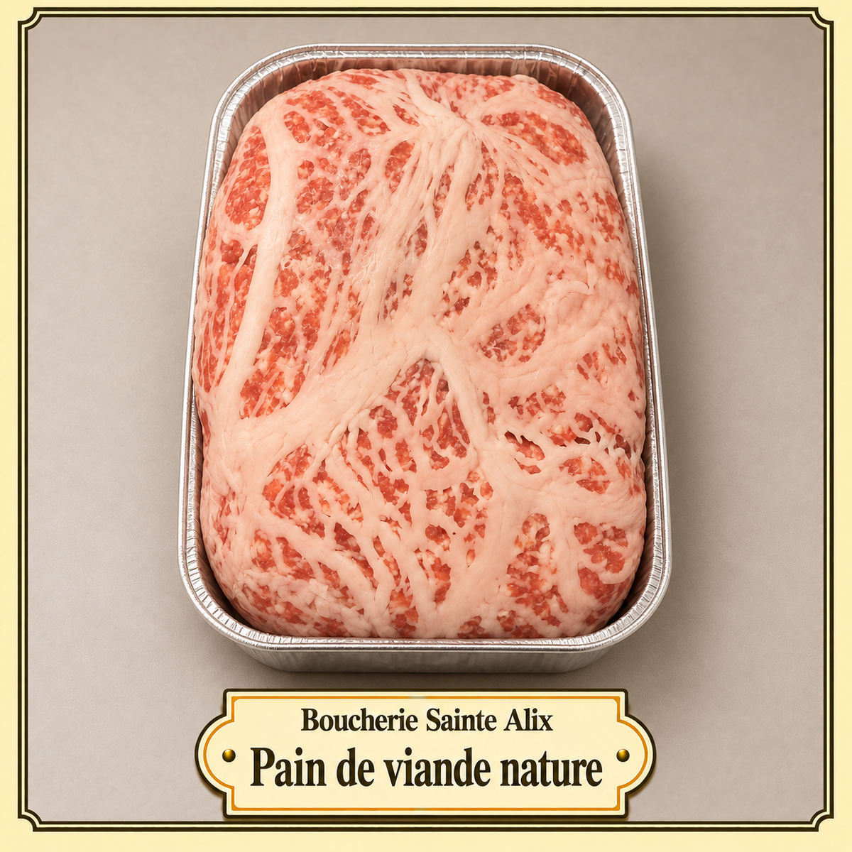 Pain de viande nature