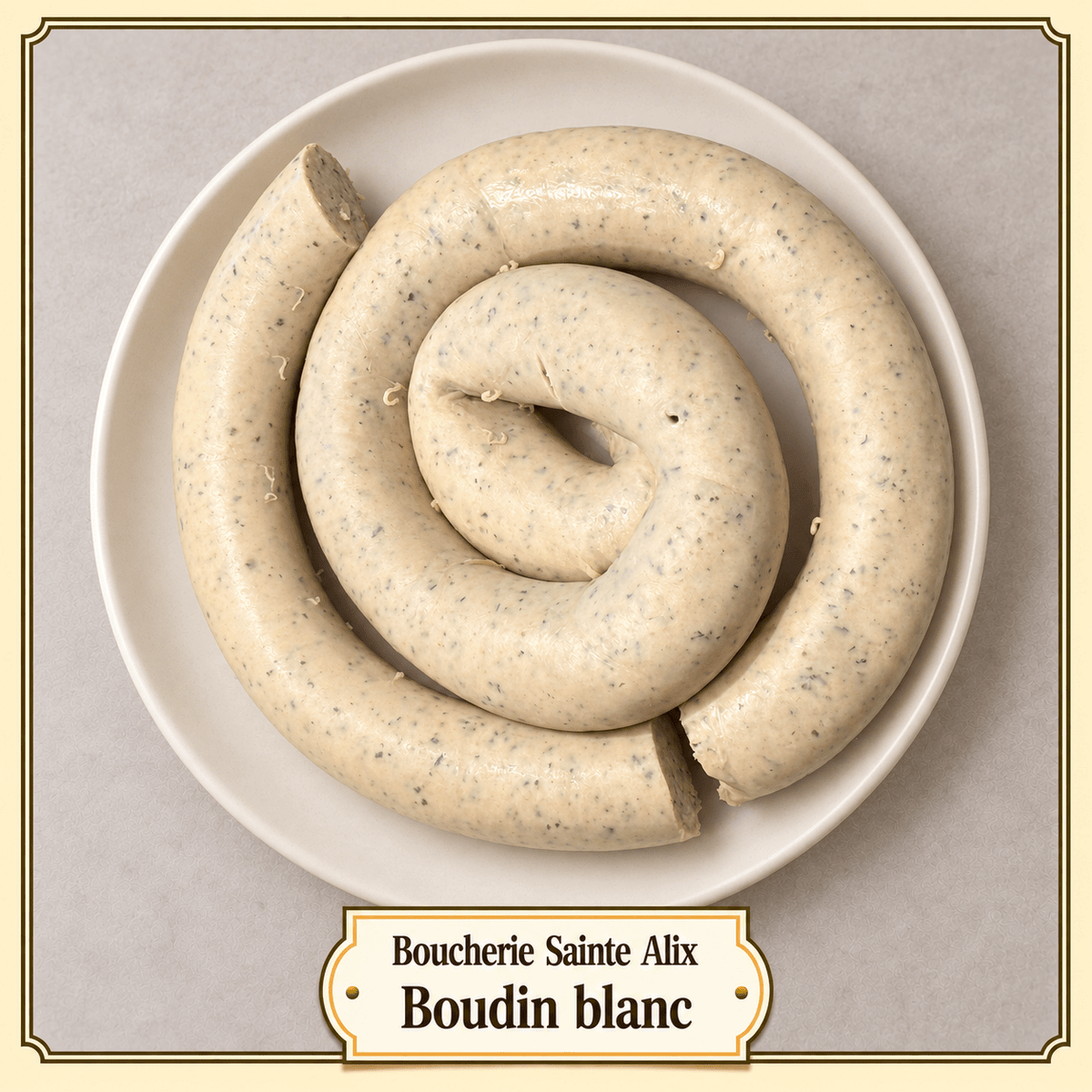Boudin blanc - Boucherie Sainte Alix