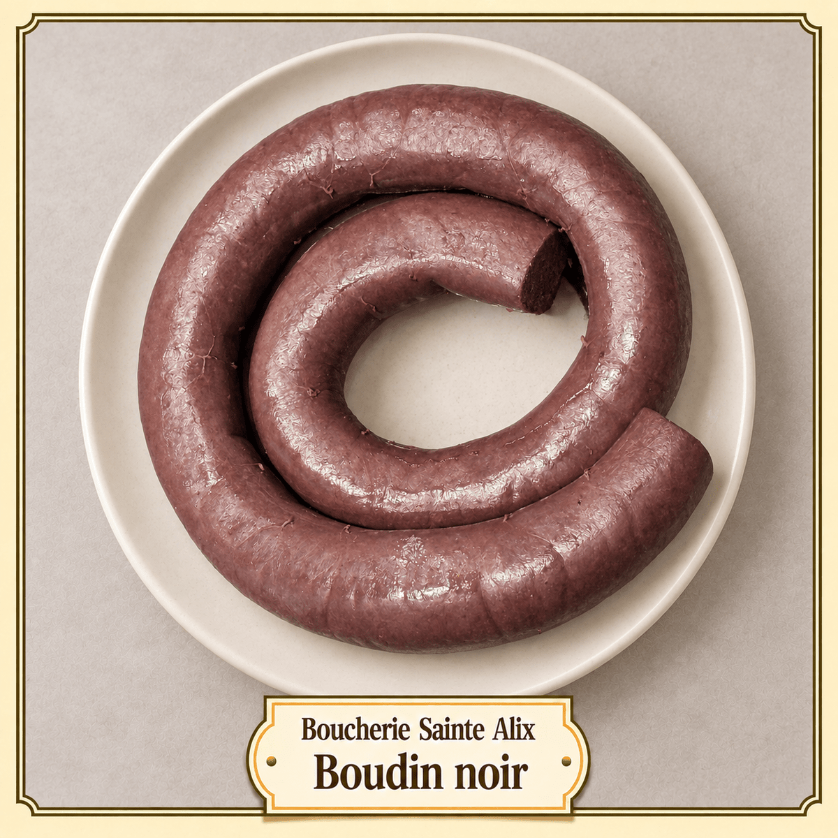 Boudin noir - Boucherie Sainte Alix
