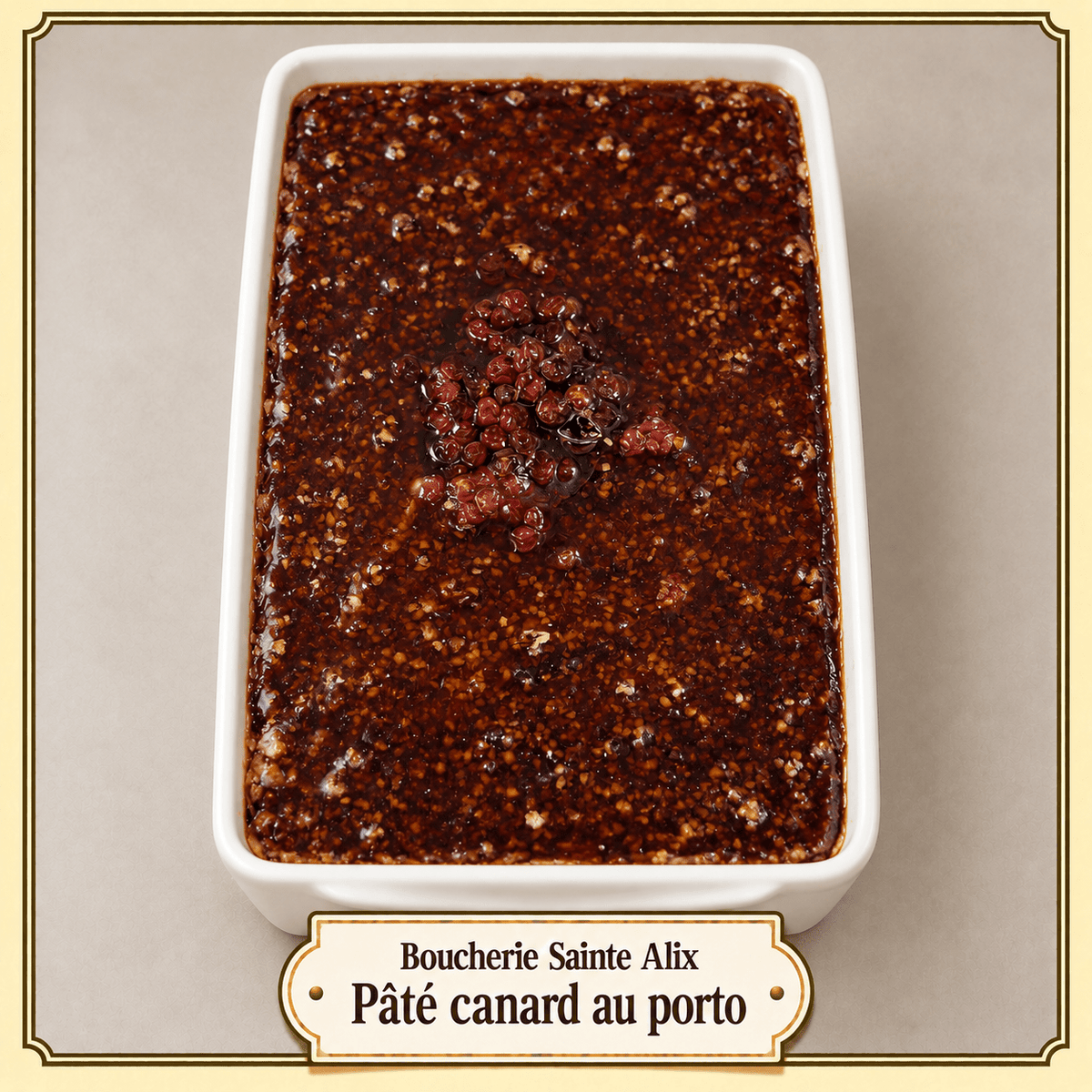 Pâté canard au porto - Boucherie Sainte Alix