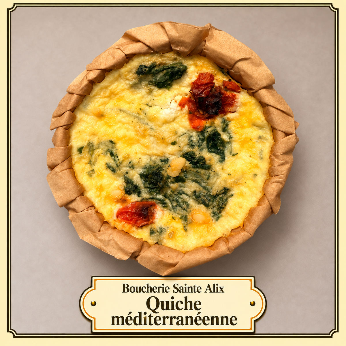 Mediterrane quiche